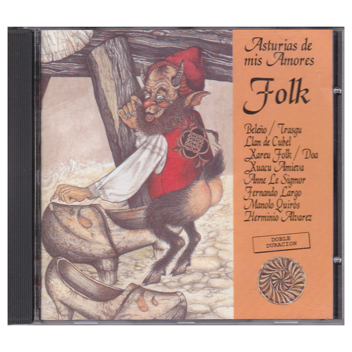 cd portada Asturias de mis amores folk